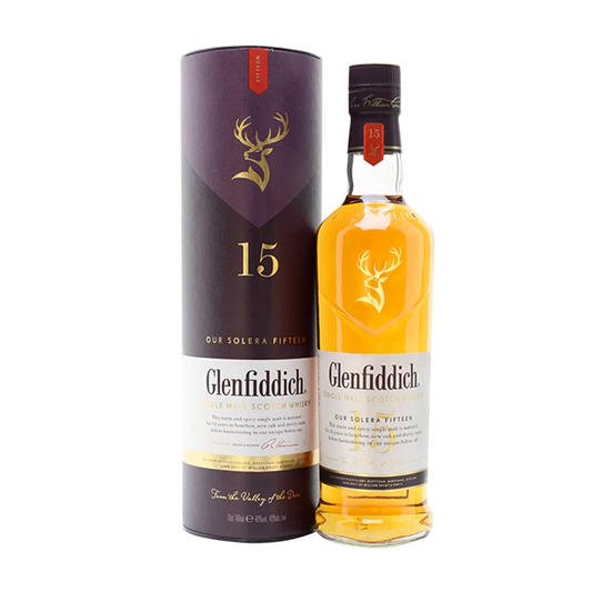 Glenfiddich 15 Year Old Whisky 750ml