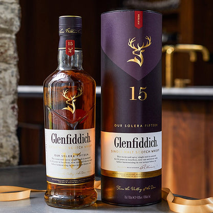 Glenfiddich 15 Year Old Whisky 750ml