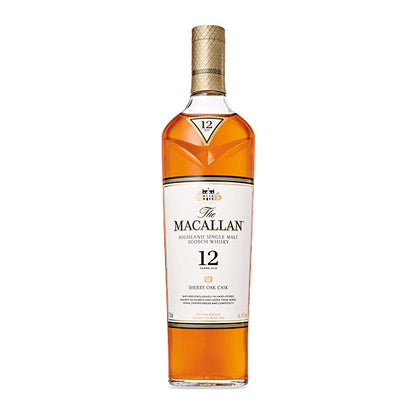 The Macallan Sherry Oak 12 Year Old Single Malt Scotch Whisky 750ml