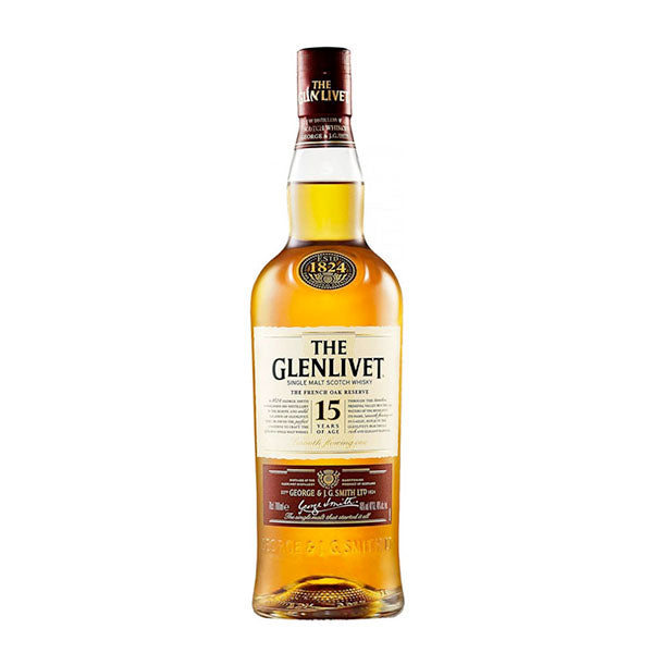 The Glenlivet 15 Year Old Whisky 750ml